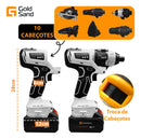 (ÚLTIMAS UNIDADES) Kit Parafusadeira 10 em 1 - MALETA DE BRINDE