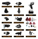 (ÚLTIMAS UNIDADES) Kit Parafusadeira 10 em 1 - MALETA DE BRINDE