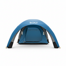 Barraca Solar Autoinflável Resistente Proteção + (Kit Completo, Estaca, Bomba e Mochila)