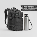 Mochila Militar Tática Impermeável 50 Litros Reforçada (BRINDE GARRAFA 1L)  - ÚLTIMAS UNIDADES