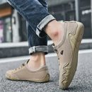 Mocassim Masculino Confortável de Couro Sintético