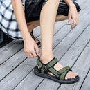 Sandália Masculina Antiderrapante com Fechamento em Velcro