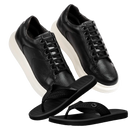 Kit Ferracini Sapatênis Ortopédico + Chinelo Massageador [Envio Nacional]