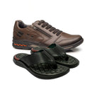 Kit Pegada Sapatênis Ortopédico + Chinelo Massageador [Envio Nacional]