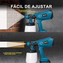 Pistola De Pulverização Elétrica Sem Fio | SprayGo Pro + 2 BATERIAS GRÁTIS