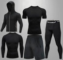 Conjunto Masculino Esportivo de Compressão - 5 Peças