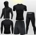 Conjunto Masculino Esportivo de Compressão - 5 Peças