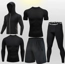 Conjunto Masculino Esportivo de Compressão - 5 Peças
