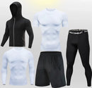Conjunto Masculino Esportivo de Compressão - 5 Peças