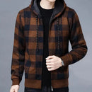 Jaqueta Xadrez com Capuz - Estilo e Conforto
