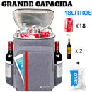 Mochila Térmica Impermeável Grande Resistente - Cooler Integrado