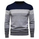 Suéter Masculino Listrado Slim Fit